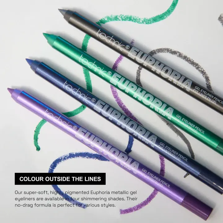 Euphoria Gel Eyeliner Pencil Green - Image 4