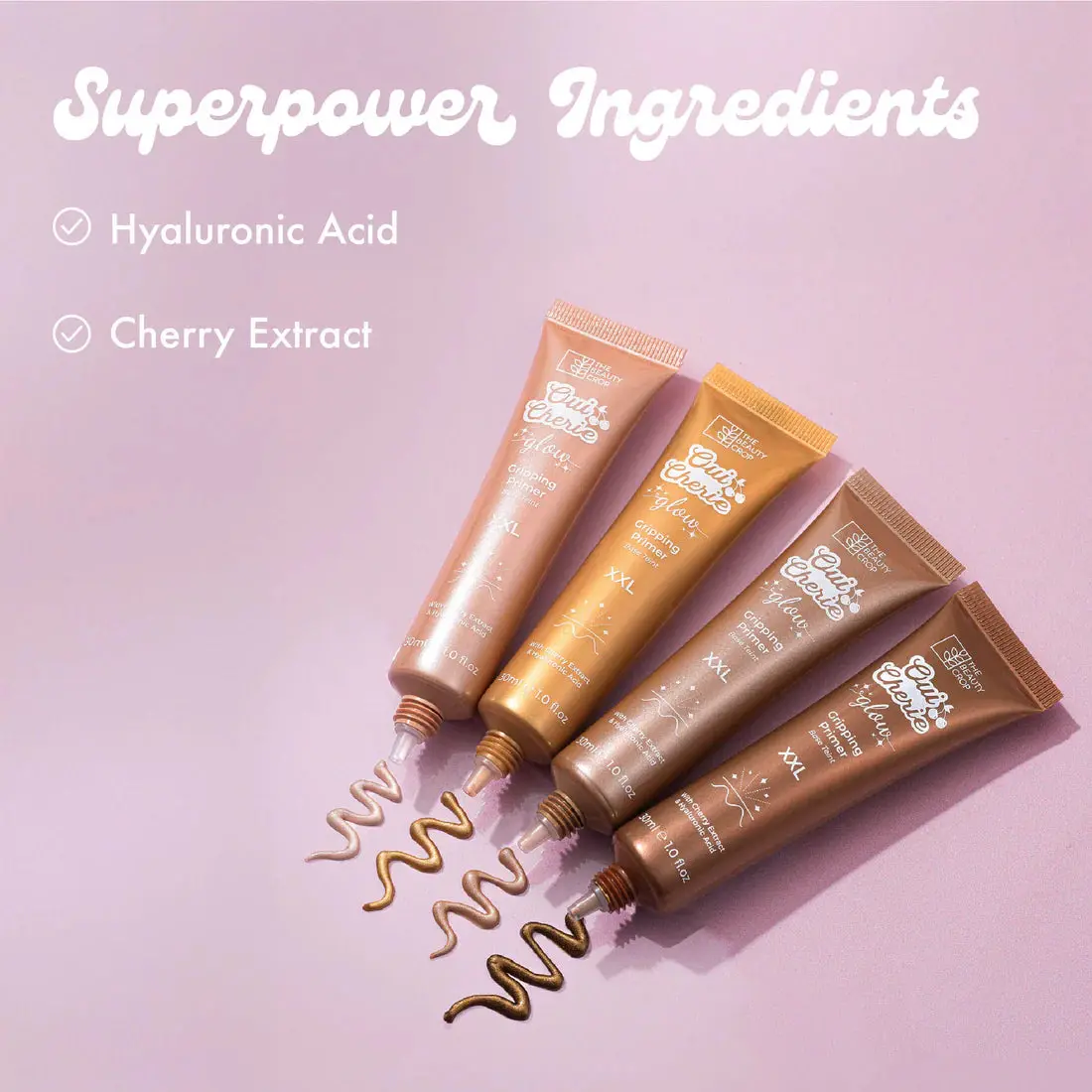 Oui Cherie Glow Gripping Primer Bronzed - Image 3