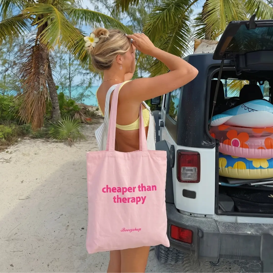 Tote Bag Pink - Image 2
