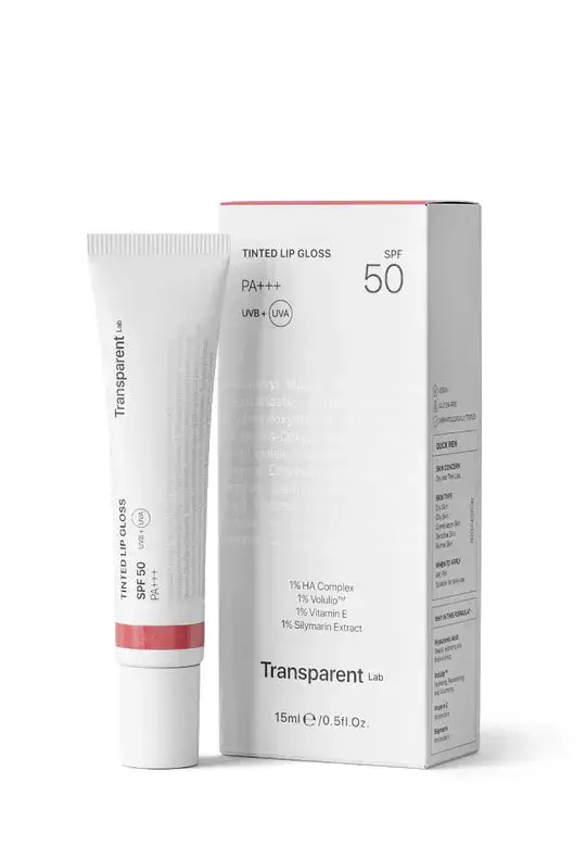 Tinted Lipgloss SPF50 Rose