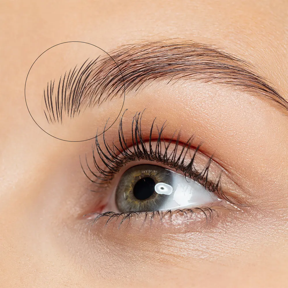 UP42 Square Angled Brow Brush - Image 3