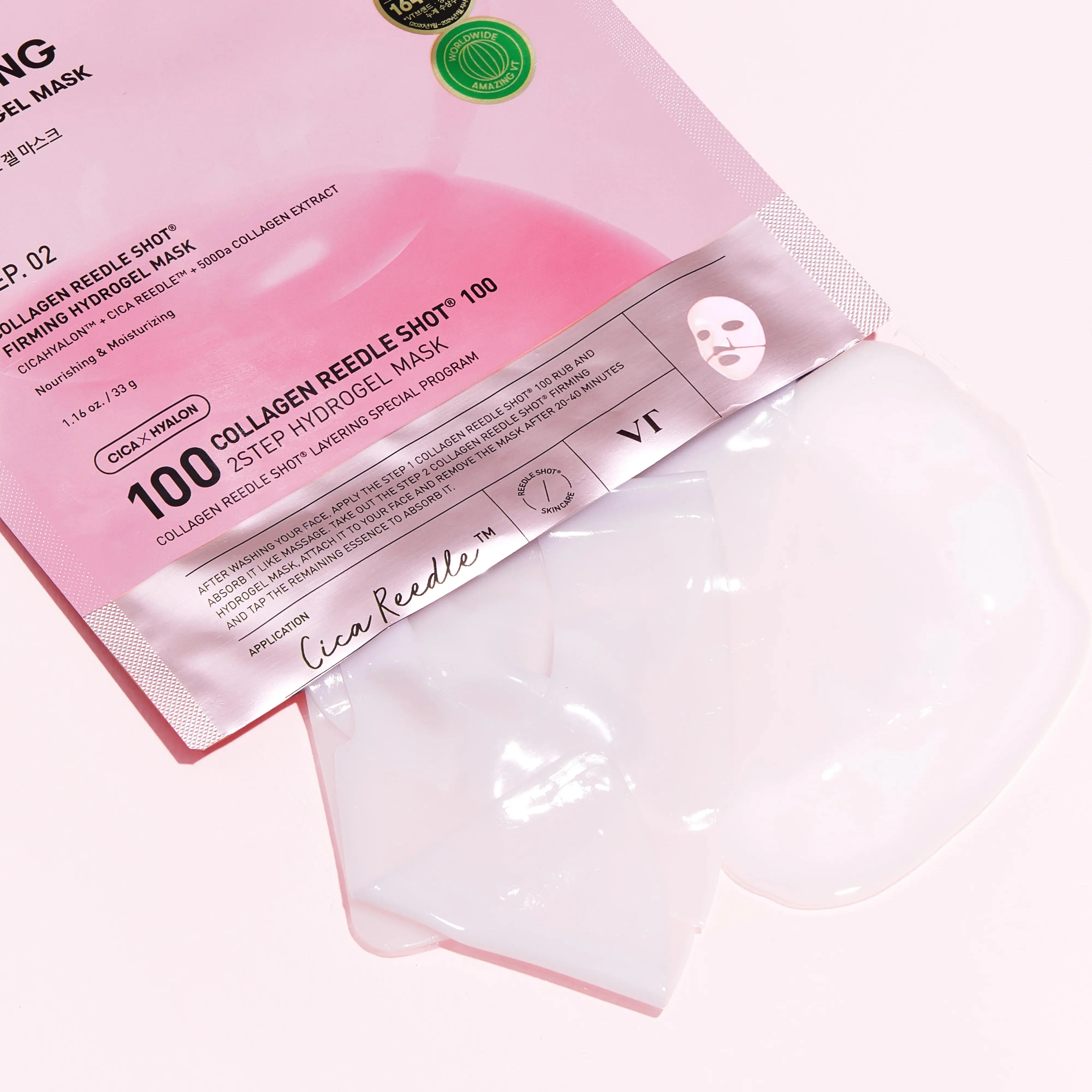 Collagen Reedle Shot 100 2Step Hydrogel Mask - Image 2