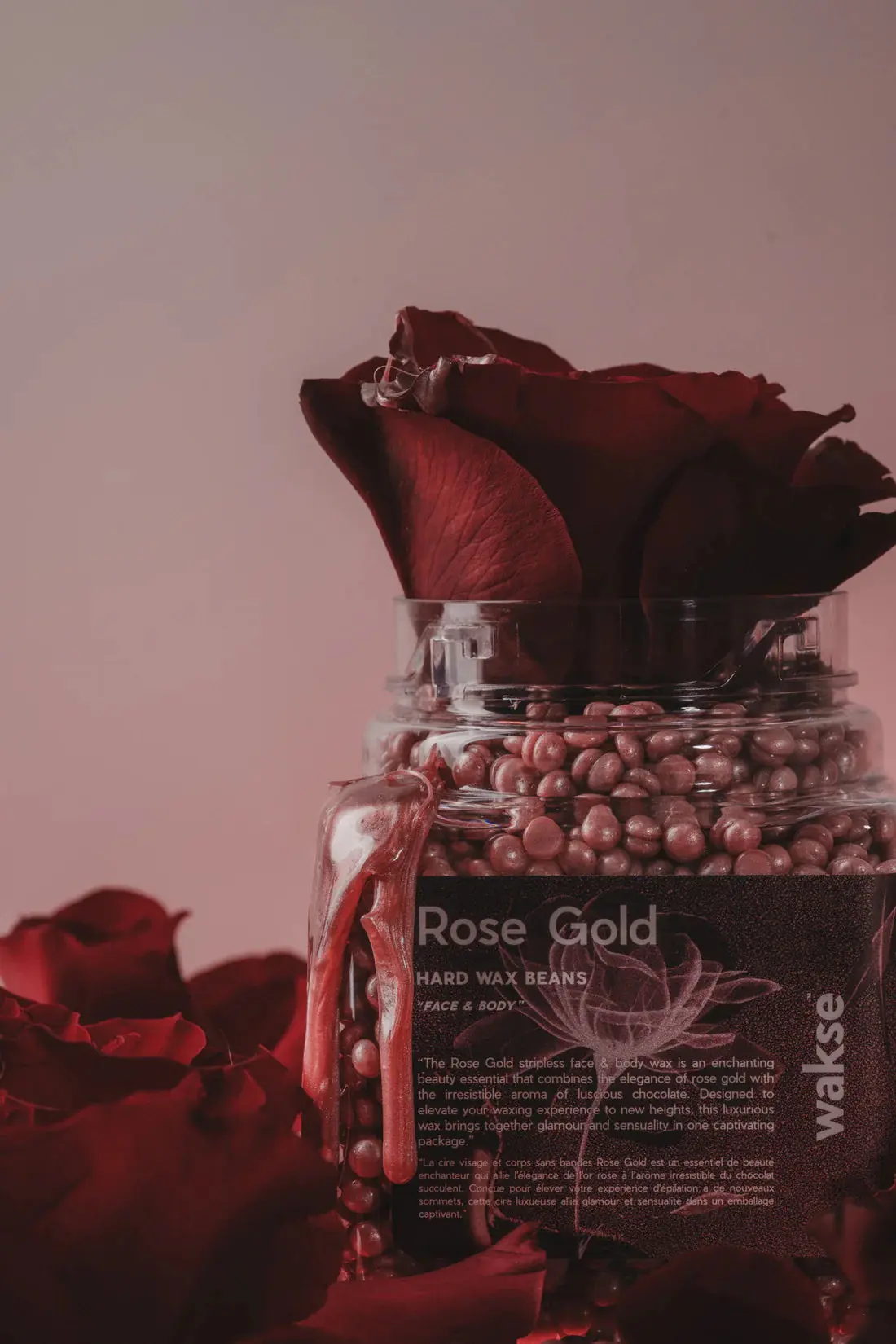 Hard Wax Beans Rose Gold Large - Image 4