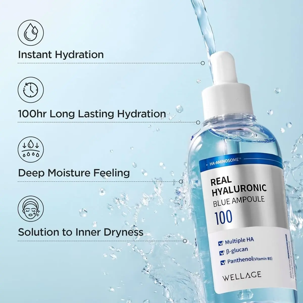 Real Hyaluronic Blue 100 Ampoule - Image 3