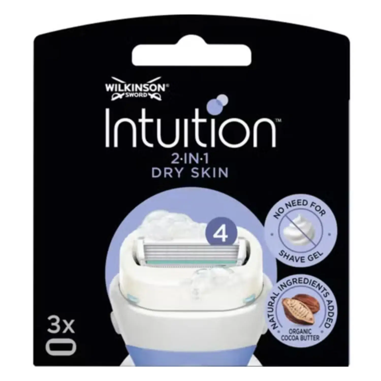 Dry Skin Razors Coconut 3-pack